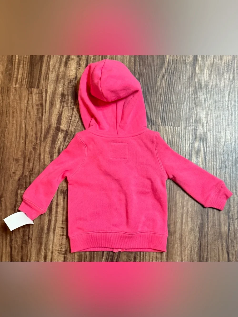 OshKosh B’gosh Baby Girls 6-9 Months Jacket Pink Full Zip Hooded NWT